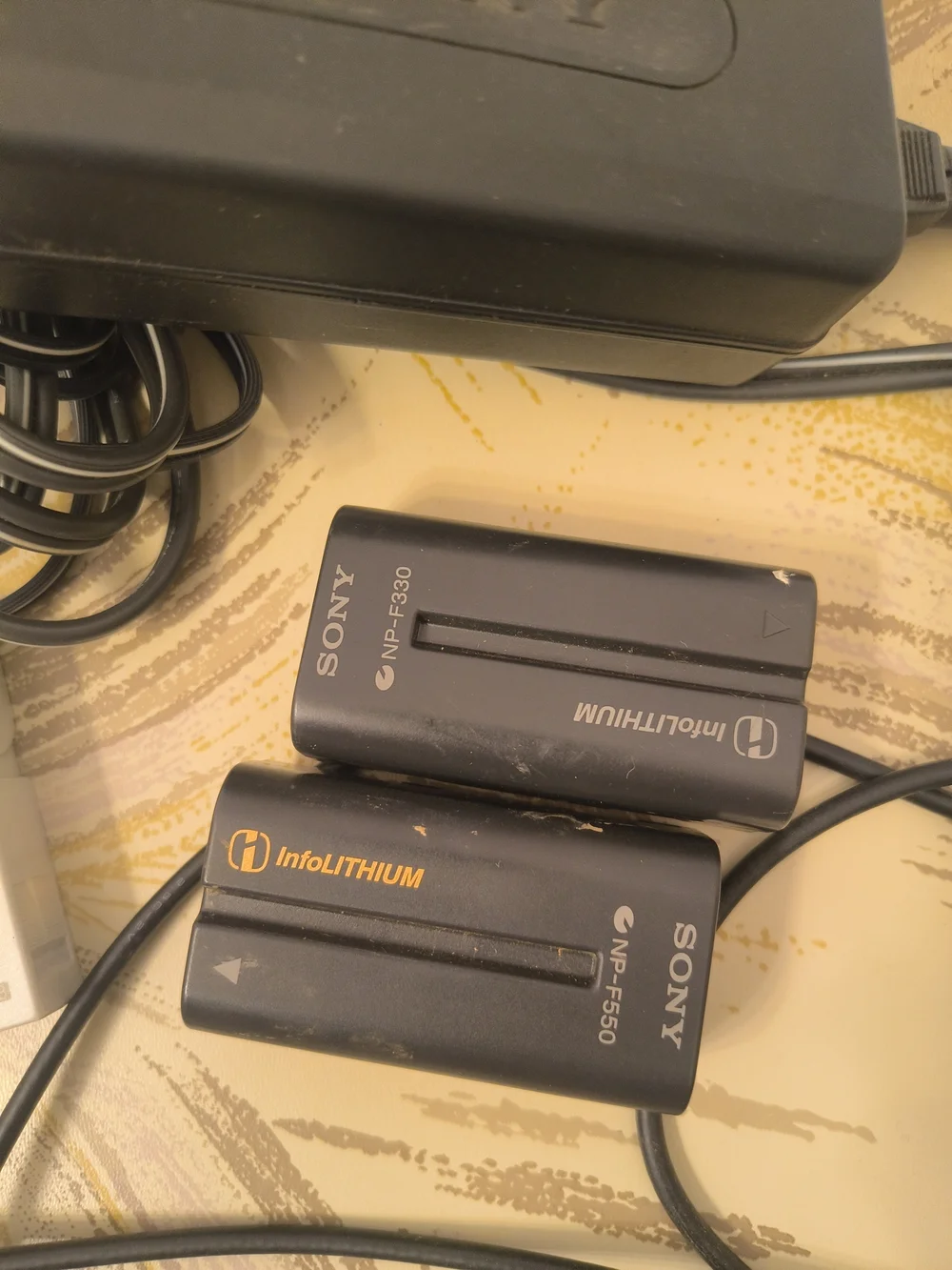 Sony Handycam Black Camcorder with InfoLithium Battery For Parts Only